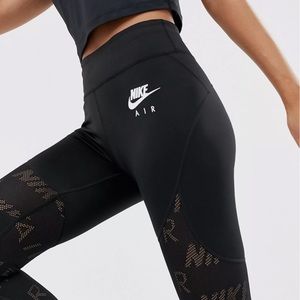 Nike AIR Systemtic lace legging tights high rise